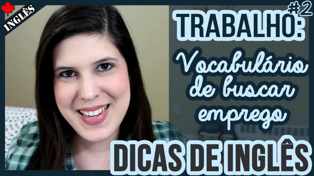 DICAS de INGLÊS: Vocabulário para procurar EMPREGO #2