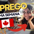 COMO EU CONSEGUI UM EMPREGO no Canadá em UMA SEMANA!