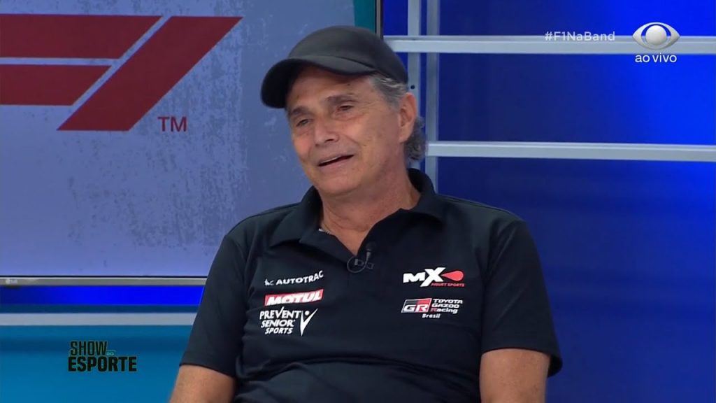 NELSON PIQUET COMENTA TEMPORADA DA F1 E PILOTA CARRO DE STOCK CAR | SHOW DO ESPORTE #F1naBand