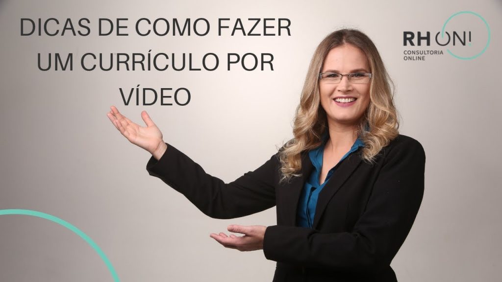 Dicas sobre vídeo currículo