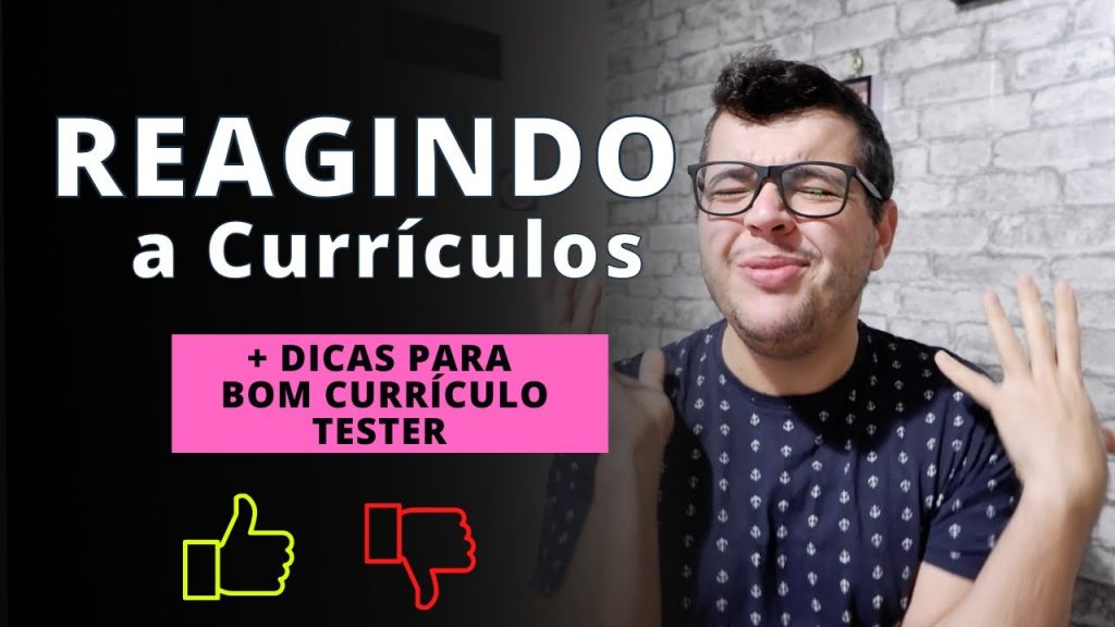 Reagindo a currículos de testers + Dicas de como escrever um bom currículo