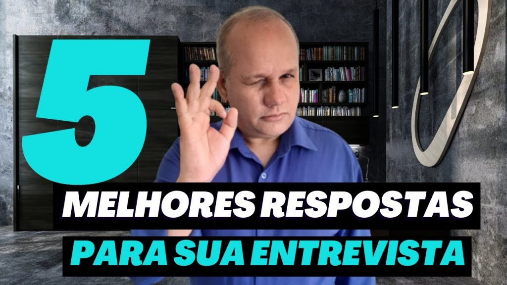 5 Melhores RESPOSTAS para ENTREVISTA de EMPREGO. É responder e PASSAR I Método STAR