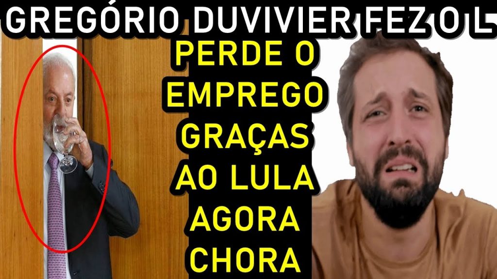HUMORISTA QUE FEZ O L PERDE O EMPREGO POR CAUSA DO LULA E CHORA