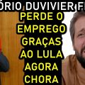 HUMORISTA QUE FEZ O L PERDE O EMPREGO POR CAUSA DO LULA E CHORA