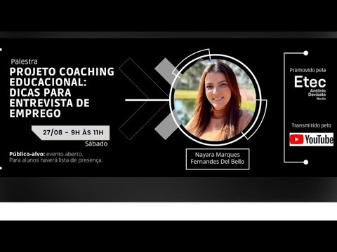 PROJETO COACHING EDUCACIONAL: DICAS PARA ENTREVISTA DE EMPREGO