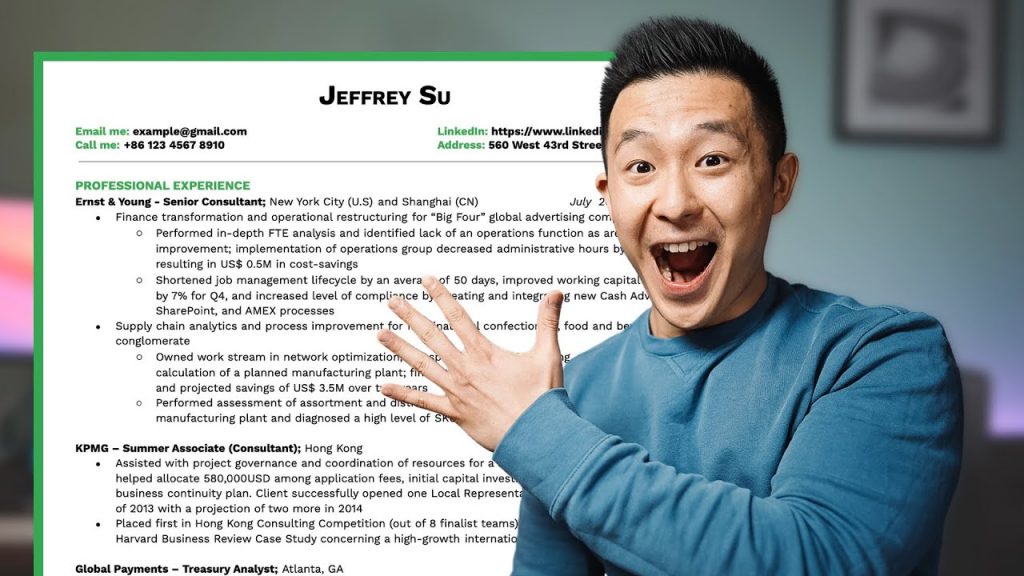 Write an Incredible Resume: 5 Golden Rules!