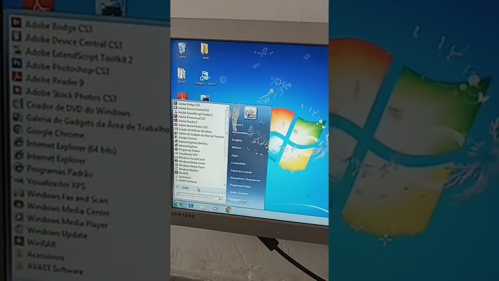 Dicas sobre Windows criar atalhos na área de trabalho (desktop).