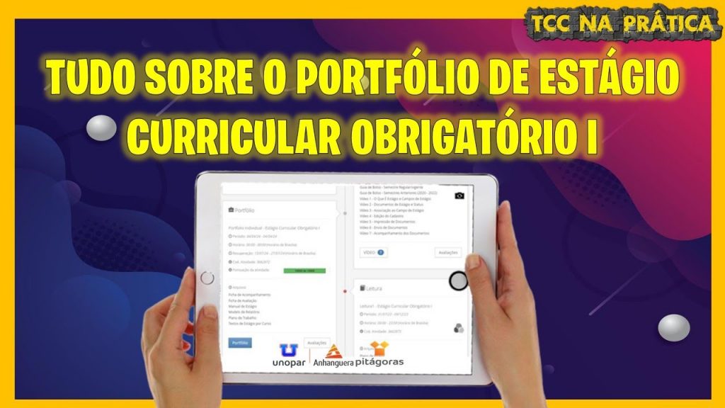 Tudo sobre o Portfólio de Estágio Curricular Obrigatório I | como fazer o relatório de estagio 📄📚